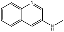 N-メチル-3-キノリンアミン 化学構造式