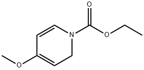 1(2H)-Pyridinecarboxylic  acid,  4-methoxy-,  ethyl  ester Structure