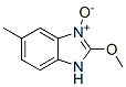 1H-Benzimidazole,2-methoxy-5-methyl-,3-oxide(9CI) Structure