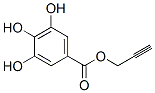 Benzoic acid, 3,4,5-trihydroxy-, 2-propynyl ester (9CI) Struktur