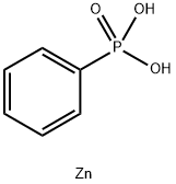 Phenylphosphonic acid zinc salt Structure