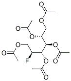 2-Fluoro-2-deoxy-D-glucitol=pentaacetate 结构式