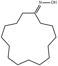 环十五烷酮肟,34341-05-4,结构式