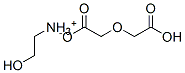 (2-hydroxyethyl)ammonium hydrogen oxydiacetate Structure