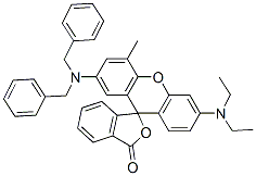 34342-67-1 2'-(dibenzylamino)-6'-(diethylamino)-4'-methylspiro[isobenzofuran-1(3H),9'-[9H]xanthene]-3-one