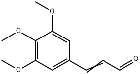 3,4,5-TRIMETHOXYCINNAMALDEHYDE,34346-90-2,结构式