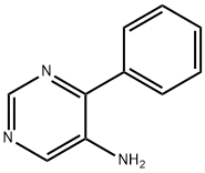 4-苯基嘧啶-5-胺 结构式