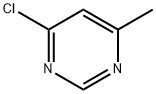 4-クロロ-6-メチルピリミジン 化学構造式