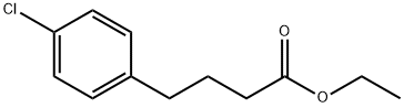 Benzenebutanoic acid, 4-chloro-, ethyl ester,3435-98-1,结构式