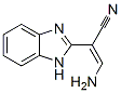1H-Benzimidazole-2-acetonitrile,alpha-(aminomethylene)-,(alphaE)-(9CI) Structure