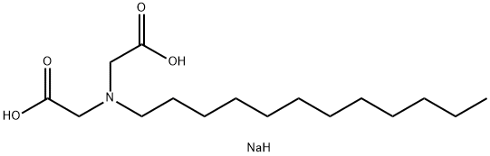 月桂亚氨基二乙酸二钠 结构式
