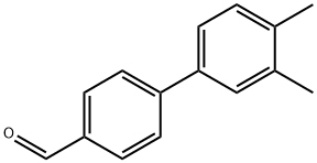 3',4'-DIMETHYL-BIPHENYL-4-CARBALDEHYDE Struktur