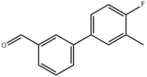 3-(4-FLUORO-3-METHYLPHENYL)BENZALDEHYDE|4'-氟-3'-甲基-[1,1'-联苯]-3-甲醛