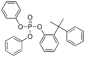 (1-methyl-1-phenylethyl)phenyl diphenyl phosphate 化学構造式