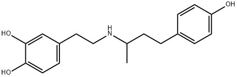 多巴酚丁胺, 34368-04-2, 结构式