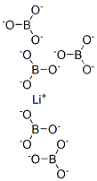 Lithium pentaborate 结构式