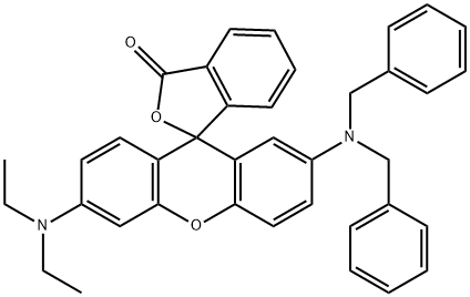 2'-(Dibenzylamino)-6'-(diethylamino)fluoran