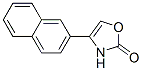 4-(2-Naphthalenyl)-4-oxazolin-2-one Structure