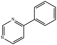 4-フェニルピリミジン 化学構造式