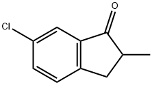 6-氯-2,3-二氢-2-甲基-1H-茚-1-酮,343852-44-8,结构式