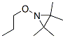 Aziridine, 2,2,3,3-tetramethyl-1-propoxy- (9CI) 结构式
