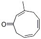 2,5,7-Cyclononatrien-1-one, 3-methyl- (9CI) Structure