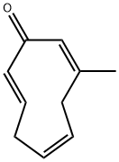 2,5,8-Cyclononatrien-1-one, 3-methyl- (9CI) 结构式