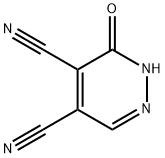 1,6-DIHYDRO-6-OXO-5-PYRIDAZINEDICARBONITRILE,343864-91-5,结构式