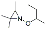 Aziridine, 2,2,3-trimethyl-1-(1-methylpropoxy)- (9CI),343864-95-9,结构式