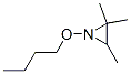 Aziridine, 1-butoxy-2,2,3-trimethyl- (9CI) 结构式