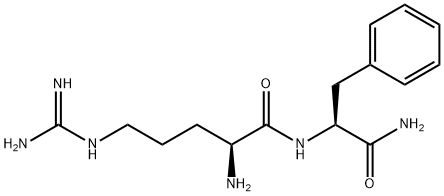 ARGINYLPHENYLALANINAMIDE 结构式