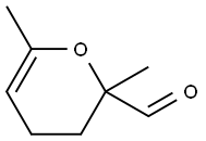 2H-Pyran-2-carboxaldehyde, 3,4-dihydro-2,6-dimethyl- (9CI),343929-07-7,结构式