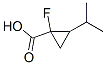 343929-20-4 Cyclopropanecarboxylic acid, 1-fluoro-2-(1-methylethyl)- (9CI)