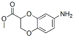1,4-Benzodioxin-2-carboxylicacid,7-amino-2,3-dihydro-,methylester(9CI) Struktur