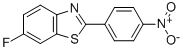 6-FLUORO-2-(4-NITROPHENYL)BENZOTHIAZOLE,343975-46-2,结构式