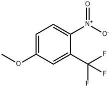 4-METHOXY-1-NITRO-2-TRIFLUOROMETHYL-BENZENE Structure