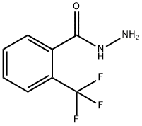 2-(三氟甲基)苯甲酸酰肼, 344-95-6, 结构式