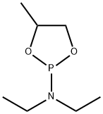 N,N-ジエチル-4-メチル-1,3,2-ジオキサホスホラン-2-アミン 化学構造式