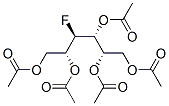 4-Fluoro-4-deoxy-D-glucitol=pentaacetate 结构式