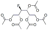 4-Fluoro-4-deoxy-D-glucitol=pentaacetate,34401-81-5,结构式