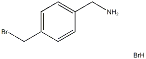 4-(BROMOMETHYL)BENZYLAMINE Hydrobromide Structure