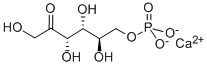 Fructose, 6-(dihydrogen phosphate), calcium salt, d- Structure