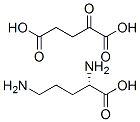 (L)-ornithine 2-oxoglutarate Structure