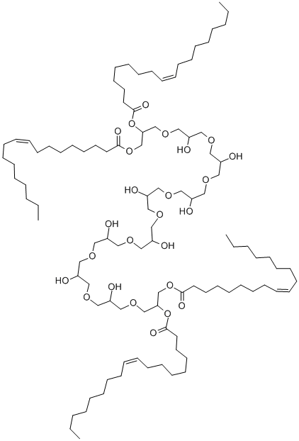 tetraoleic acid, tetraester with decaglycerol Struktur