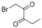 2,3-Pentanedione,  1-bromo- Structure