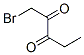 2,3-Pentanedione,  1-bromo- 化学構造式