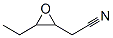 Oxiraneacetonitrile,  3-ethyl-  (9CI) 结构式
