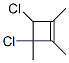 Cyclobutene, 3,4-dichloro-1,2,3-trimethyl- (9CI) Structure