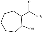 Cycloheptanecarboxamide, 2-hydroxy- (9CI) Structure