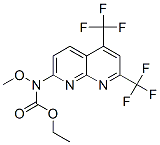 Carbamic acid, [5,7-bis(trifluoromethyl)-1,8-naphthyridin-2-yl]methoxy-, ethyl ester (9CI) 结构式